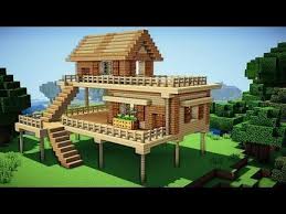 There are many things to create in minecraft like houses, castles, imaginative gates, bridges, or even statues. Minecraft Building Ideas For Happy Gaming 44 Inspira Spaces Minecraft Starter House Easy Minecraft Houses Minecraft Small House