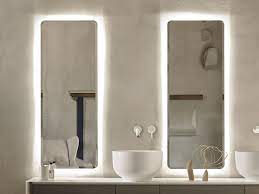 Specchio Rettangolare Con Illuminazione Integrata Per Bagno Origin Specchio Con Illuminazione Integrata By Inbani Specchio Da Bagno Specchi Bagno Specchi