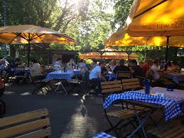 Aasee Biergarten Kruse Baimken Munster Patio Umbrella Outdoor Patio