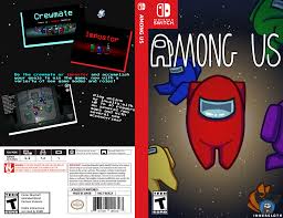 Among Us Nintendo Switch Custom Cover Template By U Hopper2004 Nintendoswitchboxart