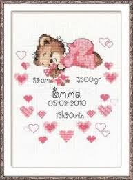 Featuring designs across an array of styles and subjects, the only difficulty is which one to choose next. Girl Birth Sampler Cross Stitch Kit By Riolis The Happy Cross Stitcher