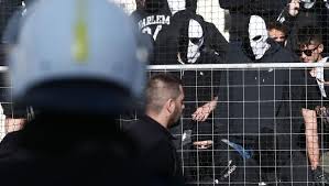 Επεισόδια οπαδών της αεκ με τις δυνάμεις των ματ σημειώθηκαν λίγο μετά τη λήξη του τελικού κυπέλλου. Aek Paok To Koyti Ths Pandwras