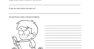 Para trabalhar essa data comemorativa tão importante, selecionamos algumas sugestões para trabalhar em sala de aula com os alunos: Portal Escola Dia Do Estudante 40 Atividades E Desenhos Para Colorir