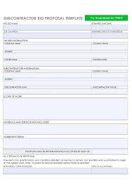 Maybe you would like to learn more about one of these? 50 Sample Bid Proposals In Pdf Ms Word