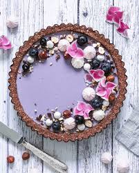 Vegan Hazelnut Blueberry Tart Blueberry Tart Vegan Cake Tart Recipes