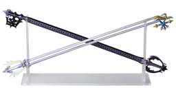 To get the oathkeeper keyblade in kingdom hearts 3: Kingdom Hearts Conductor S Keyblades Oathkeeper Oblivion La Fee Sauvage Myfigurecollection Net