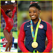 Simone biles is the most decorated american gymnast, with more than two dozen olympic and world championship medals to her name. Simone Biles Wins Gold Medal In Vault At Rio Olympics 2016 Rio Summer Olympics Simone Biles Just Jared Jr