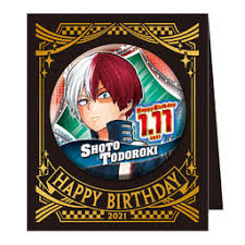 Maybe you would like to learn more about one of these? Boku No Hero Academia Todoroki Shouto Badge Birthday Can Badge 2021 Jump Shop S I S Corporation Myfigurecollection Net