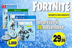 Devi essere loggato per poter completare l'operazione. Fortnite Pacchetto Zero Assoluto Ongame Entertainment