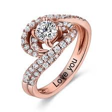 Check spelling or type a new query. Engraved Round Gemstone Swirl Promise Ring In Rose Gold