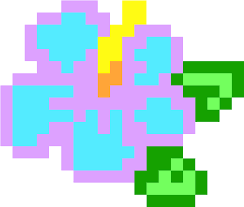 Flower Pixel Art Grid Clipart Large Size Png Image Pikpng flower pixel art grid clipart large