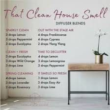 That Clean House Smell Essential Oil Diffuser Recipes Living Essentials Oils Essential Oil Diffuser Blends