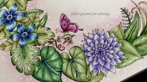 Johanna basford world of flowers gallery. Magical Jungle Coloring Book Finished Pages Coloring And Drawing