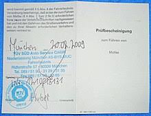 Klasse a1 und klasse b. Fuhrerschein Und Fahrerlaubnis Deutschland Wikipedia
