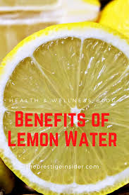 Amazing Benefits Of Lemon Water In 2020 Lemon Water Lemon Water Benefits Lemon Water Recipe