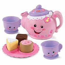 Amazon Com Fisher Price Laugh And Learn Say Please Tea Set Toys Games Fisher Price Toys Baby Girl Gifts Fisher Price
