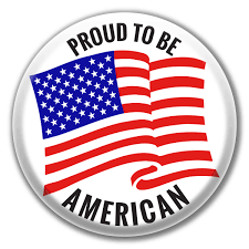 God bless america and our troops in combat. 3 Proud To Be American Circle Pin Back Button Walmart Com Walmart Com