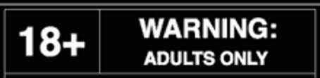 18 Plus Adults Only Warning Sign Animation GIF | GIFDB.com