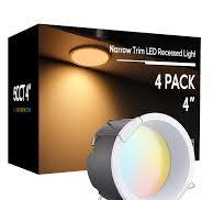 TORCHSTAR 4 Inch 5CCT LED Anti Glare LED Recessed Lights ...