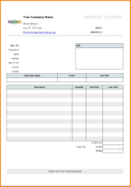 78 Free Printable Blank Invoice Template For Microsoft Excel For Ms Word For Blank Invoice Template For Microsoft Excel Cards Design Templates