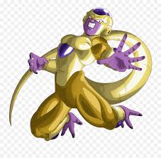 10,000x golden form occurs when golden frieza gets extremely angry, drastically increases his power, but due to the ultimate evolution's energy strain weakness, he was unable to maintain this form, also appears in dragonball heroes. Download Hd Golden Frieza Dragon Ball Z Frieza Gold Form Golden Frieza Png Frieza Transparent Free Transparent Png Images Pngaaa Com