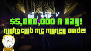 If you need a extra few dollars to afford that shiny grenade launcher or if you do that right away, you can expect 30% profit the very next day. Gta Online How To Make 5 000 000 A Day Nightclub Mc Ultimate Money Guide Youtube