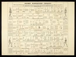 home exercise chart 1891 home exercise chart with specia