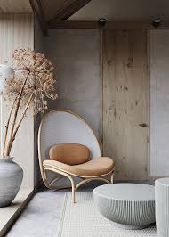 Contemporary Small House With Natural Color Palette And Textures Contemporary Interior Design Interior Design Inspiration Interior Design Styles