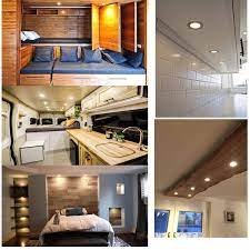 Vaccine rollout as of jul 21: Aiboo Rv Recessed Lighting Kit Ultra Slim Rv Interior Lights Dc12v 2w 200lm Full Aluminum Led Ceiling Lights For Camper Van Motorhome Sailboat Houseboat 2700k Warm White 4 Pack Motorhome Parts