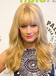 Part your hair on one side, then fold and pin a front section back to create volume and height. Long Blonde Hairstyles With Bangs Beauty Riot