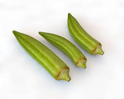 Now add sliced ladies' fingers (okra) and. Okra Lady Finger 3d Model