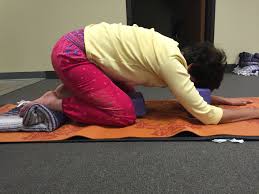 Yoga Moves Ms Class Adapted Child S Pose This Student S Ms Has Her Wheelchair Bound We Get Her On The Floor Kid Poses Bean Bag Chair Yoga Moves