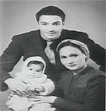 Roshdi Abaza With His 1st Wife Egyptian Actress Egypt History Old Egypt