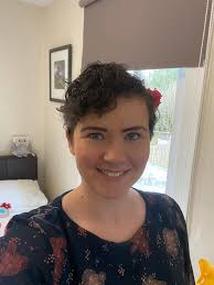 Hello! I just wanted to introduce myself since I'm new to this group! I am  Kirsten and this is my Assistance Dog Isabelle (she's very cute, right?). I  don't take many photos