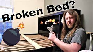 The good news is that it is easy and straightforward to mend broken. How I Fixed My Broken Bed Slats Drunk Repairs Youtube