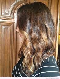 Balayage On Dark Brown Hair Shoulder Length Brown Hair Balayage Medium Hair Styles Hot Hair Styles