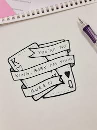 Find Out What You Want Be That Girl For A Month Wait The Worst Is Yet To Come Oh No Screaming Crying Pe Drawings For Boyfriend Love Drawings Lyric Drawings