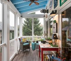 The size of the covered area was about 12 feet x 14 feet, not including the area beyond the. Screened In Deck Ideas Houselogic