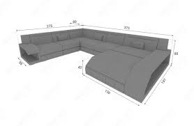 Dimensions Canape Design Matis Xxl Ecl Led Nativo Mobilier France Canape Design Canape En U Canape