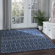 To avoid mold and mildew, don't leave natural rugs out in the rain. Speers Geometric Navy Indoor Outdoor Area Rug Indoor Outdoor Area Rugs Indoor Outdoor Rugs Transitional Area Rugs