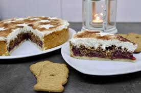 Spekulatius Torte Mit Kirschen Rezept Reise Mama Kuchen Rezepte Einfach Kuchen Und Torten Rezepte Kuchen Und Torten