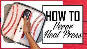 Vevor Heat Press How To Guide How To Use Vibration Heat Control More Youtube