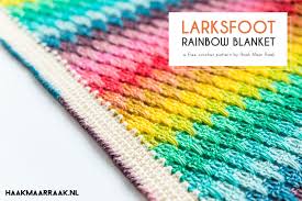 11 Rainbow Crochet Patterns Rainbow Pattern Roundup Haak Maar Raak