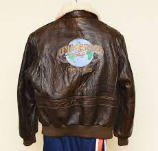 J Elkins Alamo Universal Pictures Vintage Leather B3 Bomber Jacket Men Sz Xl Universalpictures Basicjacket Mens Jackets Jackets Bomber Jacket Men