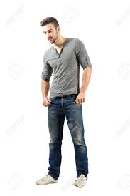 Maybe you would like to learn more about one of these? Young Male Standing Looking Down Full Body Length Portrait Isolated Photography Poses For Men Male Models Poses Cute White Guys