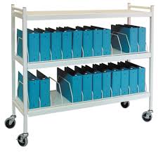 Economy Mobile Chart Rack 30 Capacity 260008 Champion
