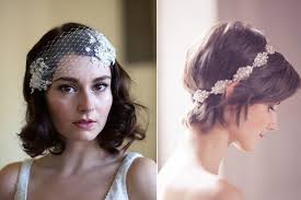 A lot of short hair wedding styles are super simple to put together. 16 Romantic Wedding Hairstyles For Short Hair Weddingsonline