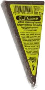 Strona główna społeczność elitesse profil użytkownika. Elitesse Wafelek Przekladany Kremem Kakaowym 45 W Czekoladzie