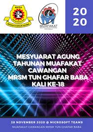 Contact bahagian pendidikan menengah mara on messenger. Mesyuarat Agung Tahunan Muafakat Cawangan Mrsm Tun Ghafar Baba Kali Ke 18 Flip Ebook Pages 1 36 Anyflip Anyflip