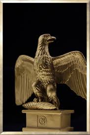 Imperial eagle statue & crown. Napoleon S Imperial Eagle